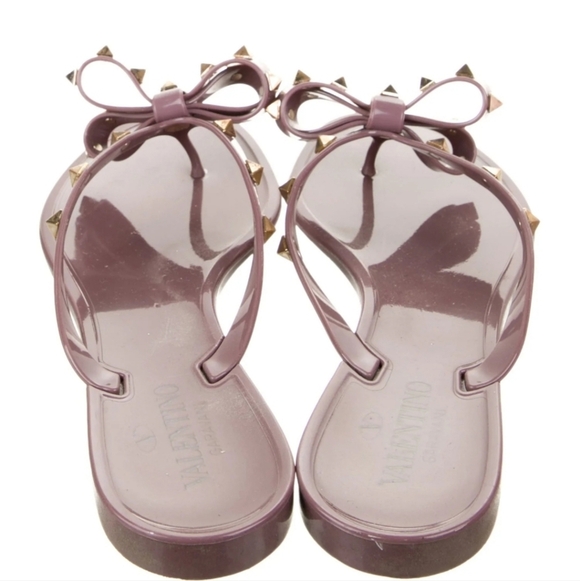 Valentino Rockstud Slides - Picture 3 of 6